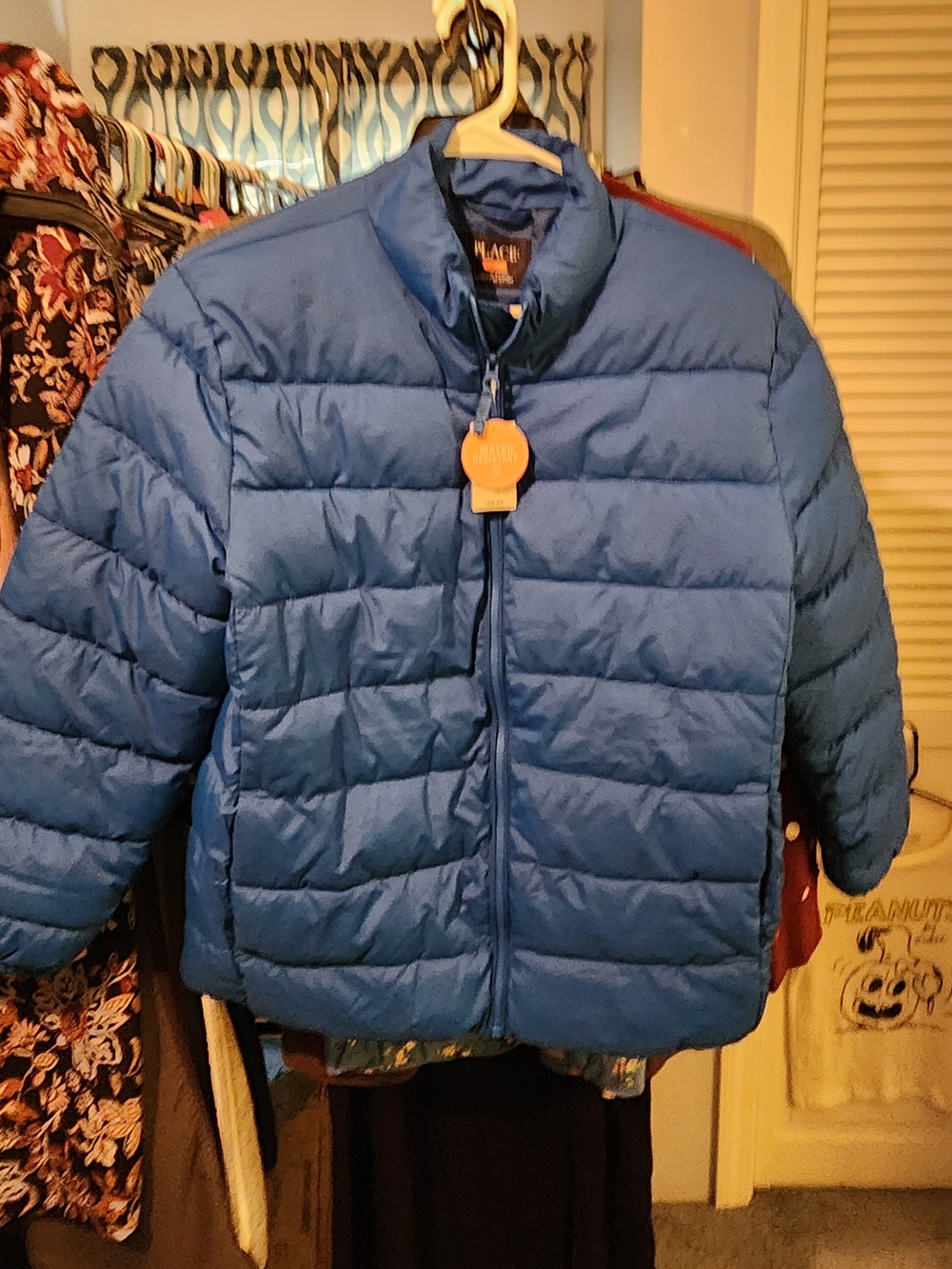 The Children's Place Royal Blue Quilted Puffer Jacket